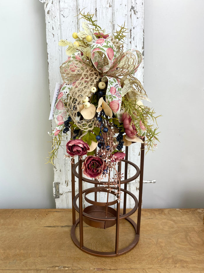 10" Muted Meadow Lantern Swag