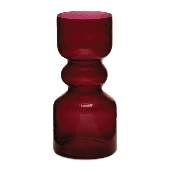 10" Rich Cherry Vase
