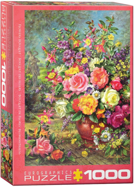 1000 Piece Jigsaw Puzzle - Flowers Bouquet | EUROGRAPHICS