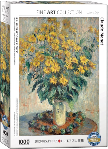 1000 Piece Jigsaw Puzzle - Jerusalem Artichoke Flowers | EUROGRAPHICS
