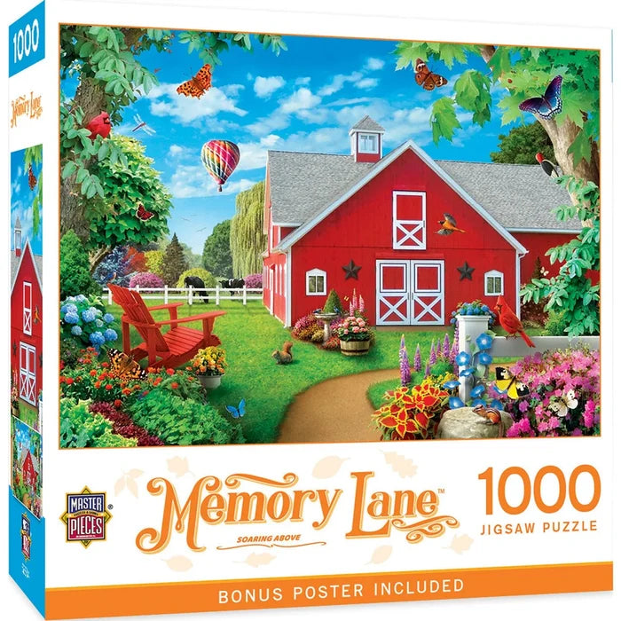 1000 Piece Jigsaw Puzzle - Memory Lane- Soaring Above | MasterPieces