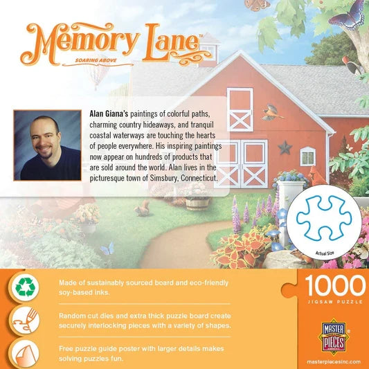 1000 Piece Jigsaw Puzzle - Memory Lane- Soaring Above | MasterPieces