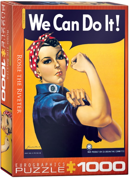 1000 Piece Jigsaw Puzzle - Rosie The Riveter | EUROGRAPHICS