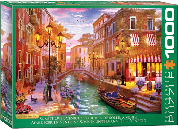 1000 Piece Jigsaw Puzzle - Sunset Over Venice | EUROGRAPHICS