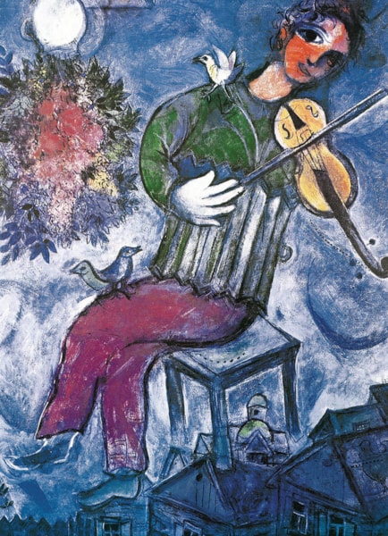 1000 Piece Jigsaw Puzzle - The Blue Violinist | EUROGRAPHICS