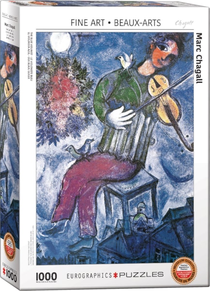 1000 Piece Jigsaw Puzzle - The Blue Violinist | EUROGRAPHICS
