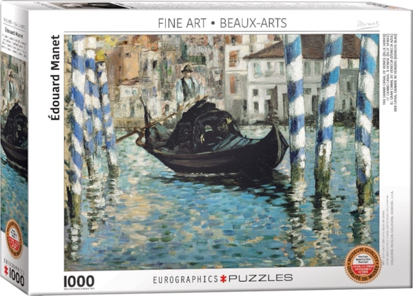 1000 Piece Jigsaw Puzzle - The Grand Canal of Venice | EUROGRAPHICS