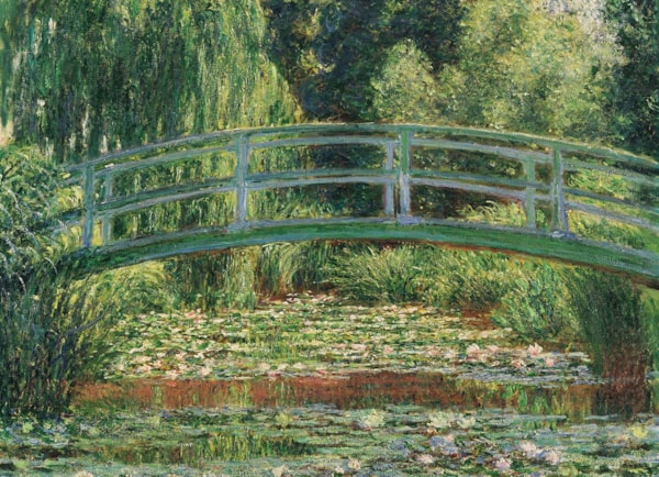 1000 Piece Jigsaw Puzzle - The Japanese Footbridge | EUROGRAPHICS
