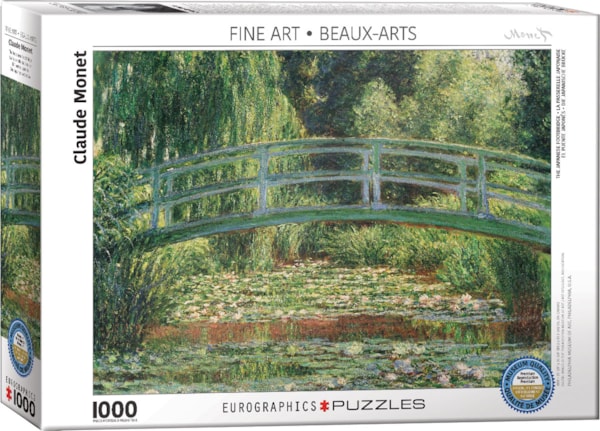 1000 Piece Jigsaw Puzzle - The Japanese Footbridge | EUROGRAPHICS