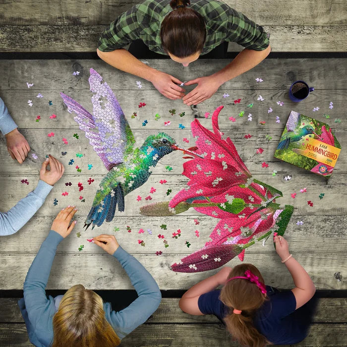 1000 Piece Shaped Jigsaw Puzzle - I Am Hummingbird | Madd Capp