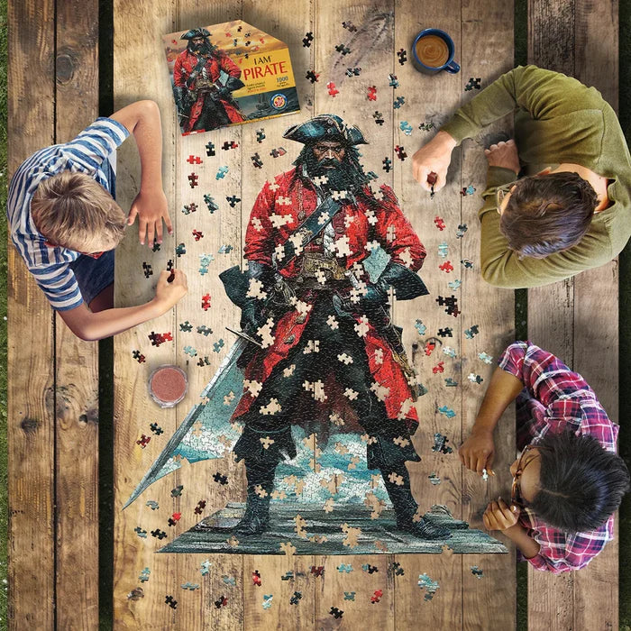 1000 Piece Shaped Jigsaw Puzzle - I Am Pirate | Madd Capp