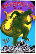 1997 The Offspring w/ AFI Silkscreen Concert Poster by Emek