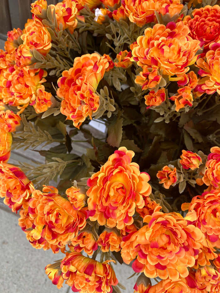 21" Fabulous Fall Mum Planter Insert
