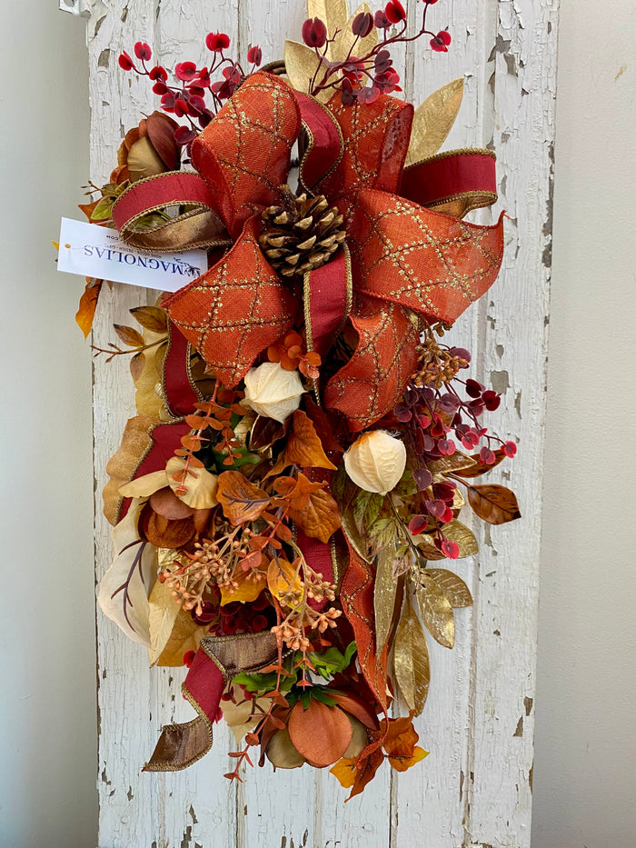 24" Autumn Reserve Vertical Swag