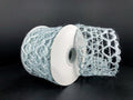 2.5" Light Blue Woven Ribbon Bolt
