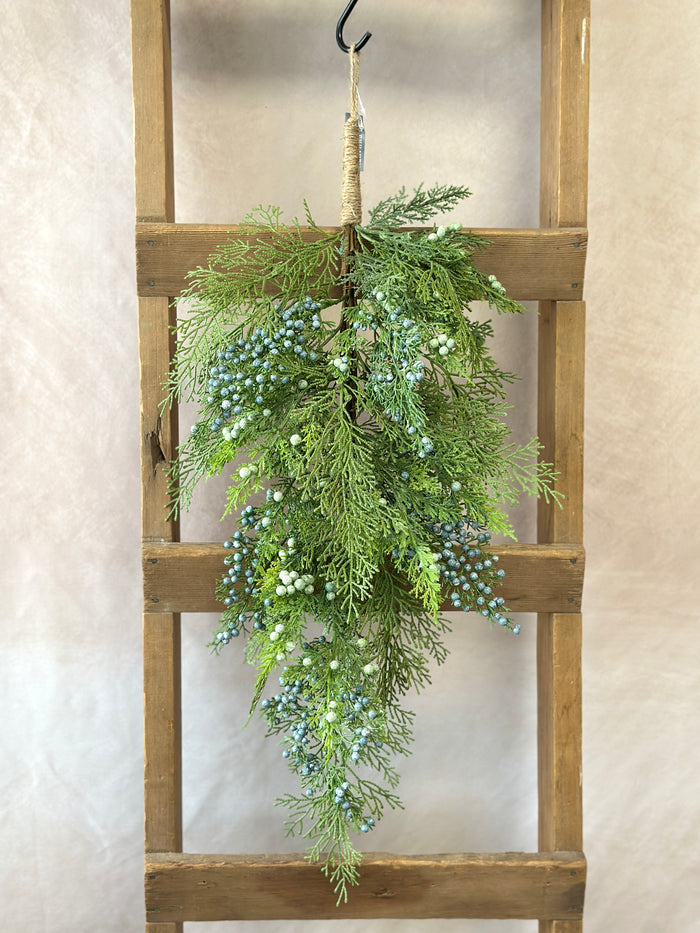 28" Beautiful Juniper Pine Teardrop