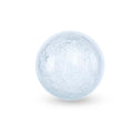 4" Clear Bubble Glass Orb