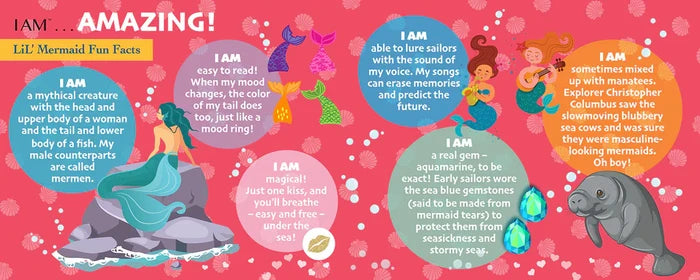 48 Piece Shaped Jigsaw Puzzle - I Am LiL' Mermaid | Madd Capp