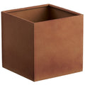 5" Metal Rust Planter
