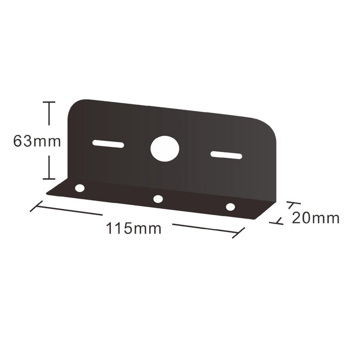 Accessory mounting angle bracketAccessoryBRACKET7VSWDSRH Lighting