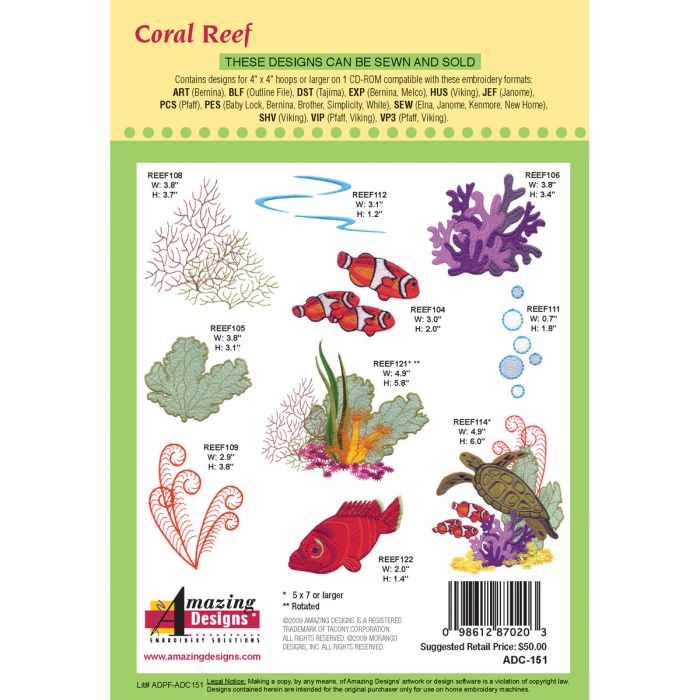 Amazing Designs Coral Reef