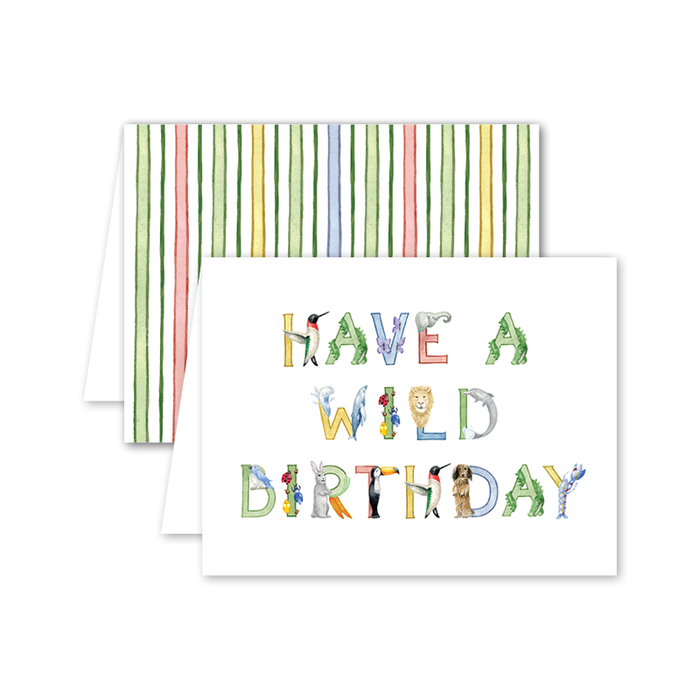Animal Alphabet Card
