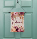 Polyester autumn florals garden flag outdoor safe for farmhouse cottagecore fall home decor from Magnolias Home Decor