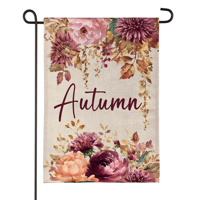 Autumn Florals Garden Flag