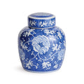 Dynasty Lotus Lidded Ceramic Jar