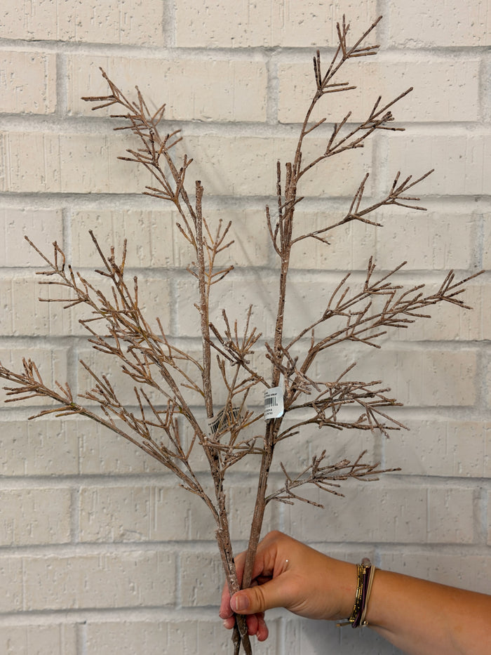 Beige Dried Twig Spray