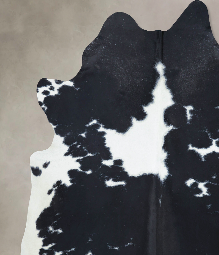 Black and White Cowhide Rug #B8970