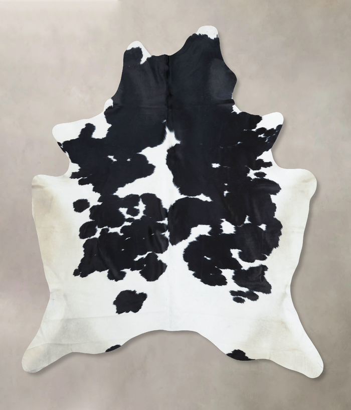 Black and White Cowhide Rug #B8969