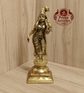 Brass Andal statue 9.5 inch Godha Devi idol
