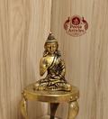 Brass Buddha Statue 3.2-Inch