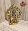 Brass Mariamman statue 4.2 inch Amman idol for home puja