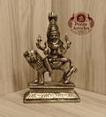 Brass Pratyangira Devi Statue 6.2 Inch