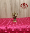 Brass Standing Ganesha Idol 2.6 Inch