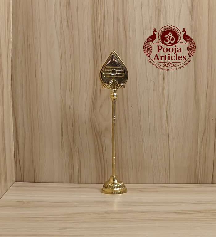 Brass Vel Stand 9 Inch