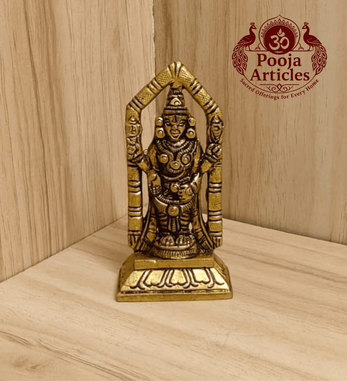 Brass Venkateswara Statue 2.9 Inch