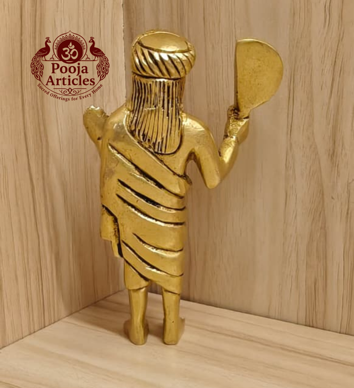 Brass Yogi Ramsuratkumar Statue 5 Inch