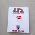 Bring It On 2 Ring Stack- Alpha Gamma Delta