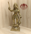 Bronze Karuppasamy vigraham 9 inch for home temple