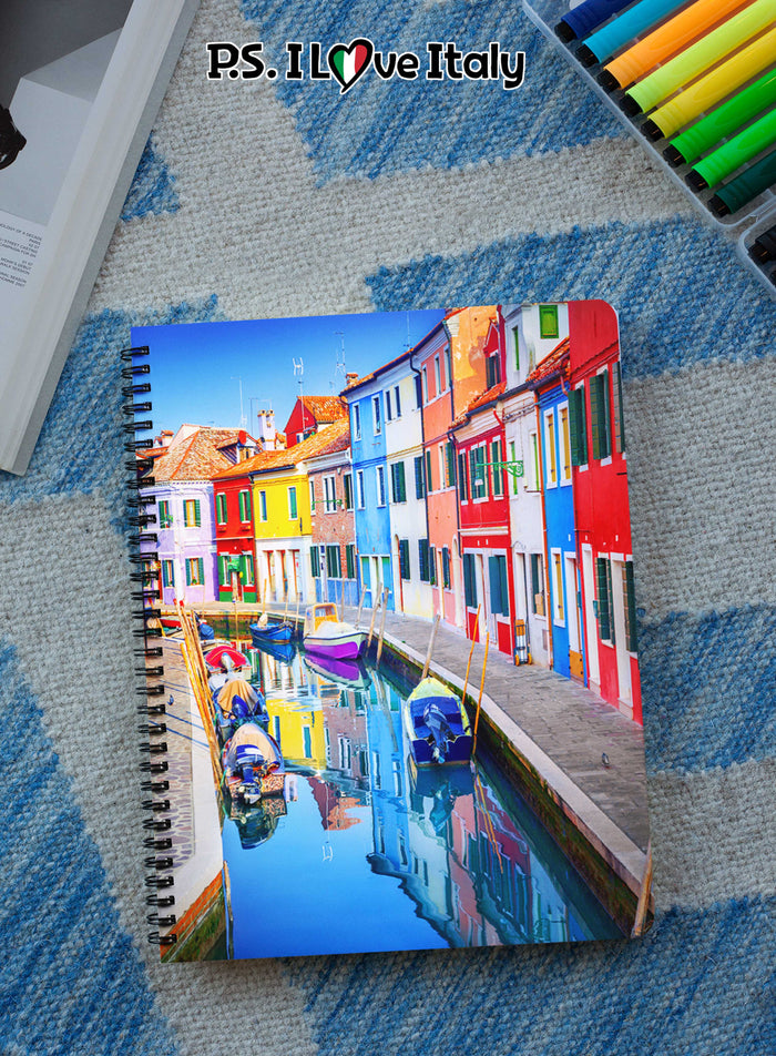 Burano Spiral Bound Notebook