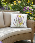 Butterfly Lavender Indoor/Outdoor Pillow