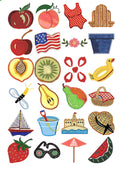 Cactus Punch Celebration of Summer Applique