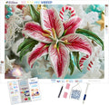 Candy Cane Lily Ornament