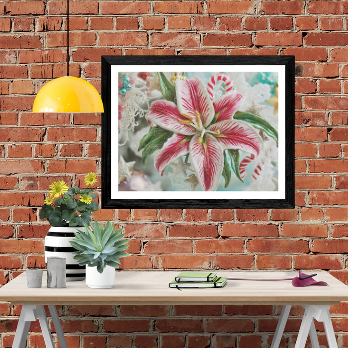 Candy Cane Lily Ornament