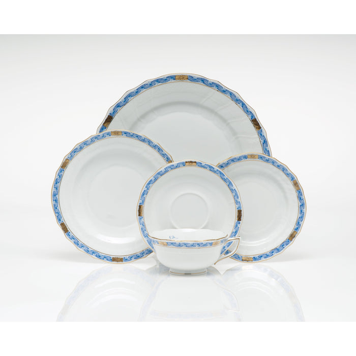 Chinese Bouquet Garland Dinnerware, Blue
