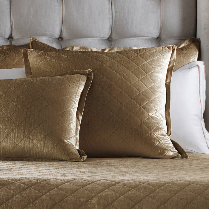 Chloe European Pillow Straw Velvet 26X26 (Irregular Color)