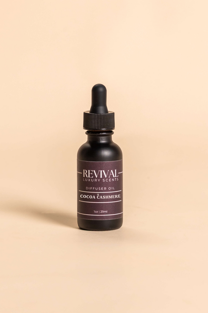 Revival Cocoa Cashmere diffuser oil cocoa vanilla cashmere home fragrance gift from Magnolias Home Decor